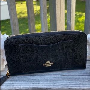 Coach Accordion Zip Wallet